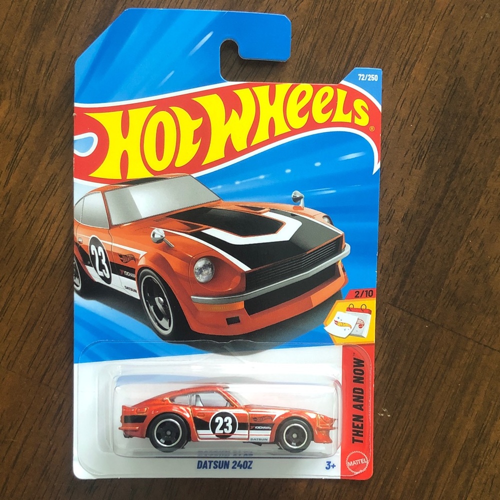 Mattel Hot Wheels Datsun 240Z - Orange and Black